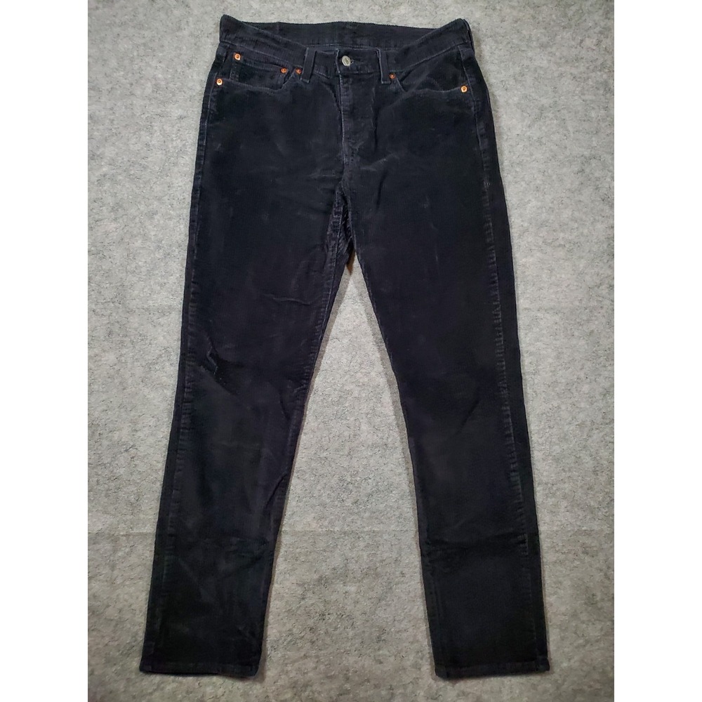 Levi's black corduroy women's pants 30x30 Cotton Skate Casual Grunge